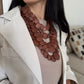 Brown buttons