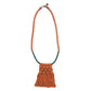 Orange macrame